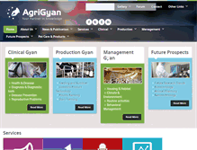 Tablet Screenshot of agrigyan.com